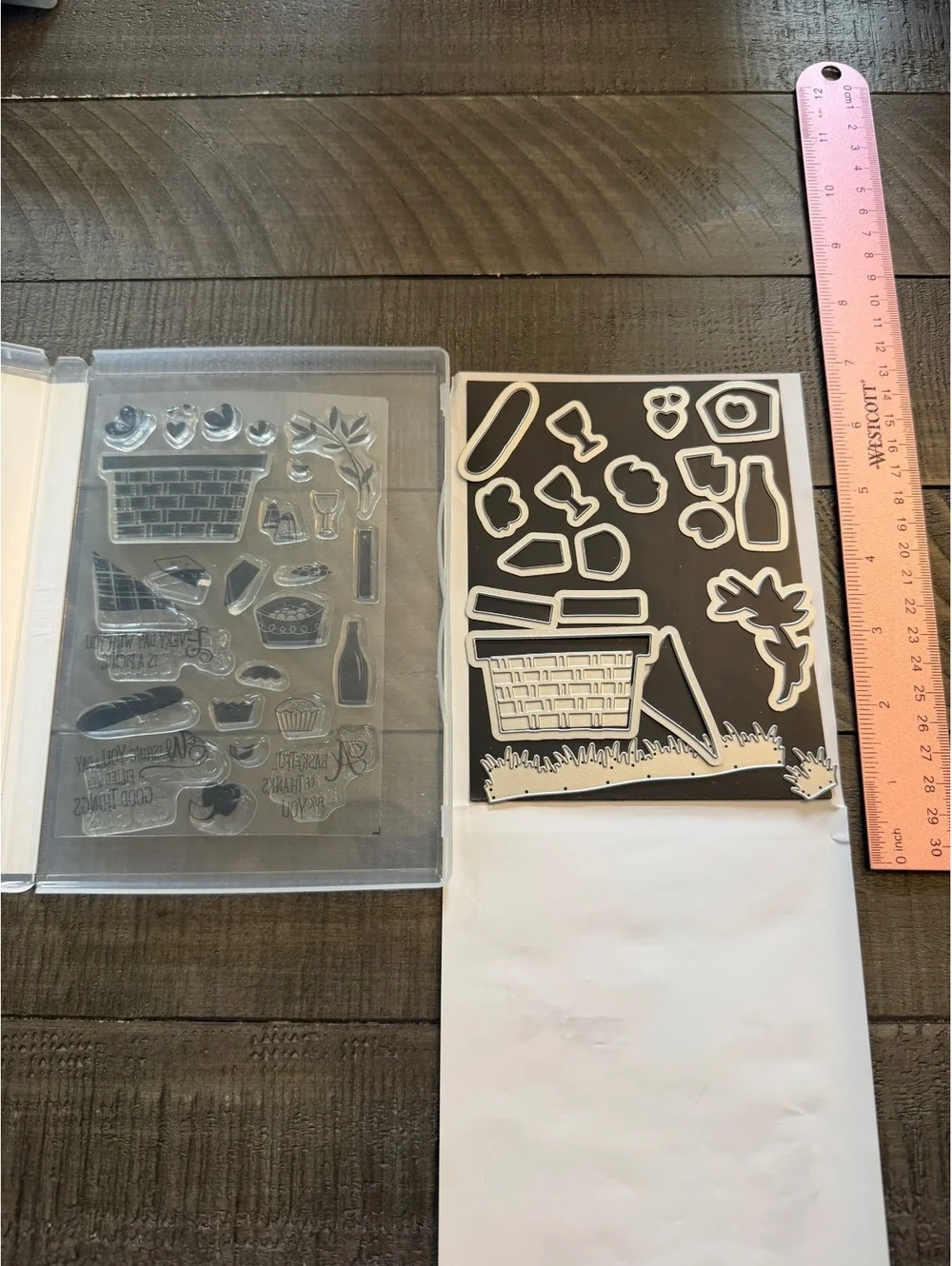 Stampin’ Up Picnic With You stamp set and Picnic Basket Builder Framelits Dies